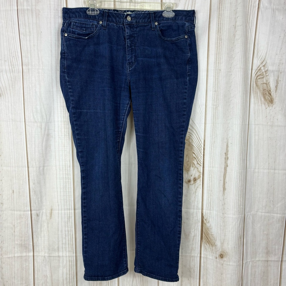 Levi’s 525 Jeans Perfect Waist Comfort Straight Leg Denim Pants Blue Size 16
